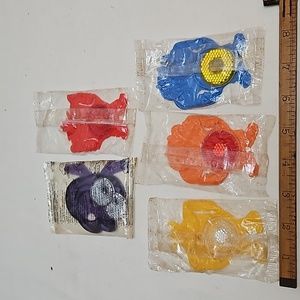 5 Kelloggs 1978 bike reflectors